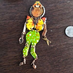 Frida Kahlo brooch